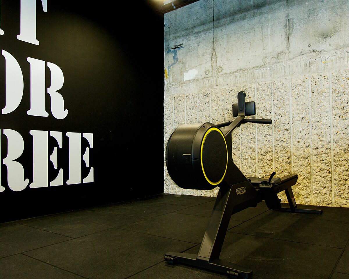 Rudergerät Training