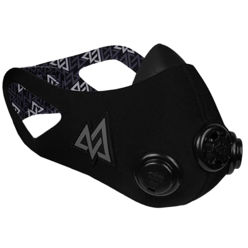 Training Mask Elevation Maske für Höhentraining schwarz schwarz Medium/70-120 Kg Kg