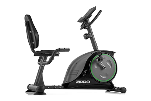 Zipro Heimtrainer Fahrrad Easy, Ergometer Fitnessbikes, Magnetisches Fahrradtrainer, Ergometer Fahrrad bis 150kg, Indoor Bike, Trainingsfahrrad für zuhause, Fahrradergometer Batteriebetrieben