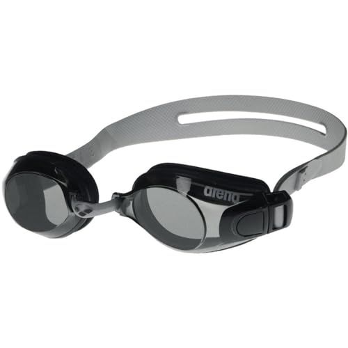 arena Zoom X-Fit Anti-Fog Schwimmbrille Unisex für Erwachsene, Schwimmbrille mit Breiten Gläsern, UV-Schutz, Selbstjustierender Nasensteg, Silikon Dichtungen