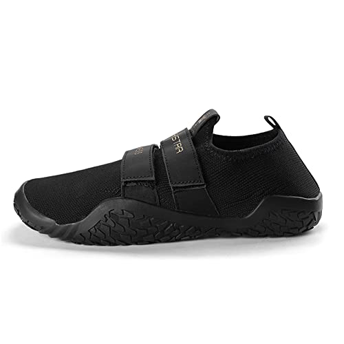 LARA STAR Deadlift Schuhe Cross-Trainer | Barfuß- & Minimalistischer Schuh | Fitnessschuhe, schwarz