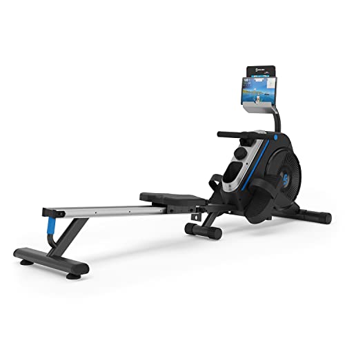 Capital Sports Rudergerät für Zuhause, Kompakter Rowshaper, Klappbar mit 8 Stufen, LCD-Monitor, Bodenrollen, Row Shaper mit Magnetwiderstand, Cardio, Fitnessgeräte