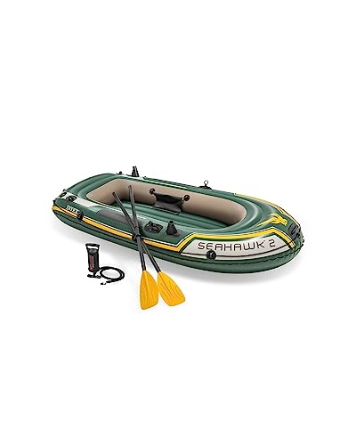 Intex Seahawk 2 Set Schlauchboot - 236 x 114 x 41 cm - 3-teilig - Mehrfarbig