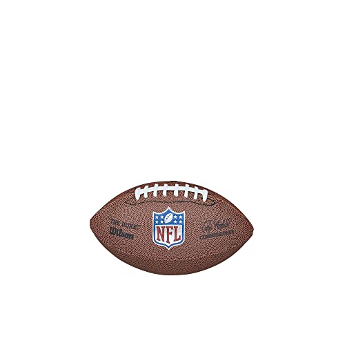 Wilson American Football NFL Mini Replica, Mischleder, Mini-Größe, Braun, WTF1631XBNFL