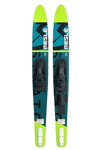 Mesle Combo Wasser-Ski Strato 170 cm mit B2 Bindung, Anfänger und Fortgeschrittene Combo-Ski für Jugendliche und Erwachsene bis 120 kg