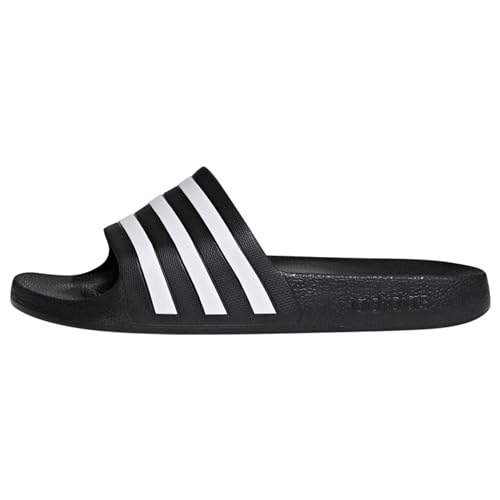 adidas Unisex Adilette Aqua Schlappen, Core Black/Ftwr White/Core Black, 46 EU