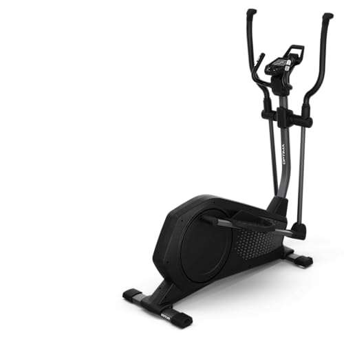 KETTLER Sport Crosstrainer Optima 400 | 14 kg Schwungmasse | 10 Trainingsprogramme | 15 Widerstandsstufen | Magnetbremssystem | Transportrollen | Hohe Gewichtsbelastung von 130kg