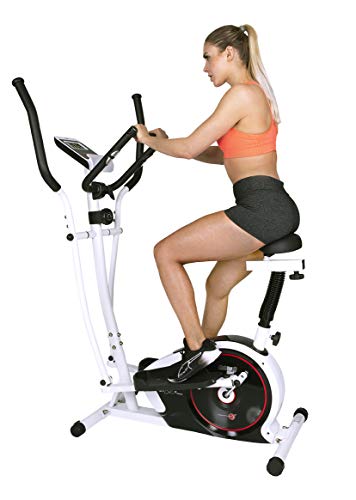 Christopeit Unisex – Erwachsene Crosstrainer CT 4 mit Sitz