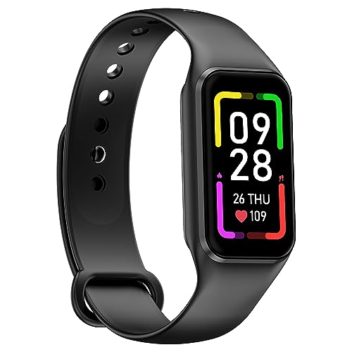 Blackview Smartwatch Herren Damen, Wasserdicht Fitnessuhr 1,47 Zoll Farbdisplay, Fitness Tracker mit Schrittzähler Schlafmonitor Herzfrequenz, Sportuhr mit 24 Sportmodi Smart Watch für Android iOS