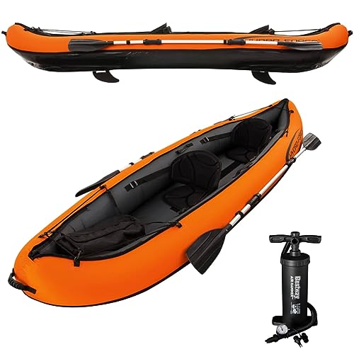 Bestway Hydro-Force Ventura Kajak-Set für 2 Personen mit Kombi-Paddel, 330x94x48 cm