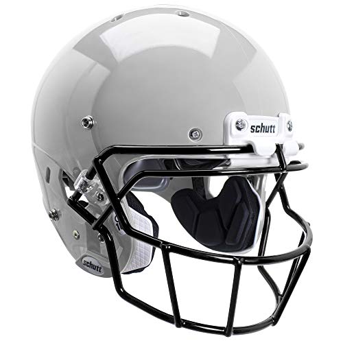 Schutt Sports FB Air XPPRO Q10 spms Helm mit Stabilisatoren, Helmet FB 788900 AIR XP PRO Q10 L SPMS W/BK STABILIZERS, schwarz, Large