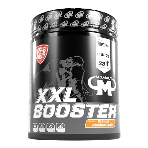 Mammut Nutrition XXL Booster orange - Maracuja,Granulat, 1er Pack (1 x 500 g)