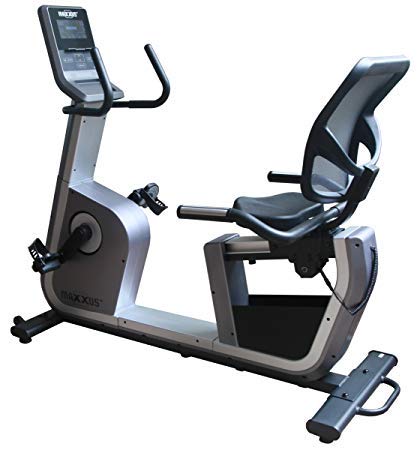 MAXXUS Liegergometer Bike 6.2R - Heimtrainer mit Netz-Rückenlehne - leise und gelenkschonend