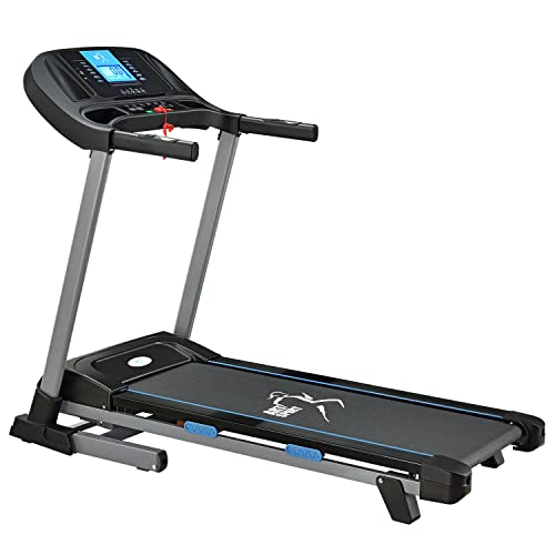 ArtSport Laufband Speedrunner SR1620 klappbar - 16 km/h & 12 Programme, LCD Display – Heimtrainer elektrisch 120 kg belastbar - Fitnessgerät 2 PS