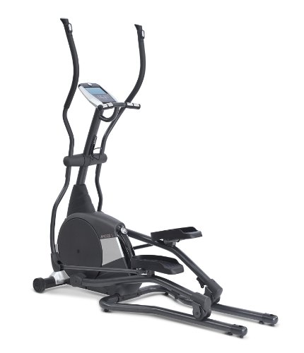 Horizon Fitness Elliptical Ergometer Andes 5, schwarz/ silber, 182 x 65 x 189 cm