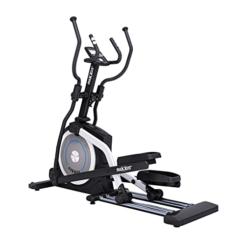 MAXXUS Crosstrainer CX 6.1 - Für Zuhause, LCD Display, Leise, mit Bluetooth, Magnetbremse, 12 Programmen, 29 Schwungmasse, bis 160 kg - Ellipsentrainer, Elliptischer Heimtrainer, Cardio Trainingsgerät