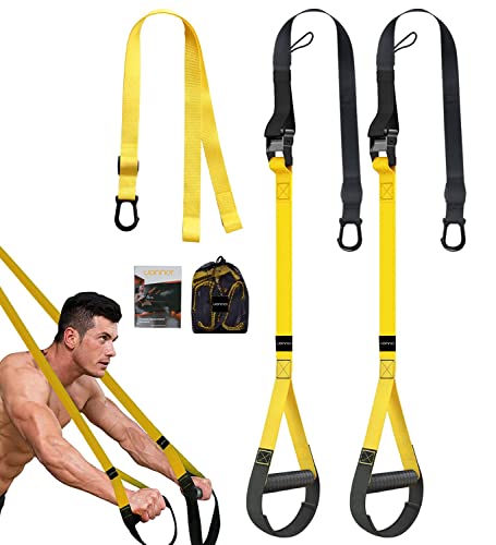 UONNER Schlingentrainer Sling Trainer Fitness Home Gym Equipment Workout Band Reisen Indoor Outdoor