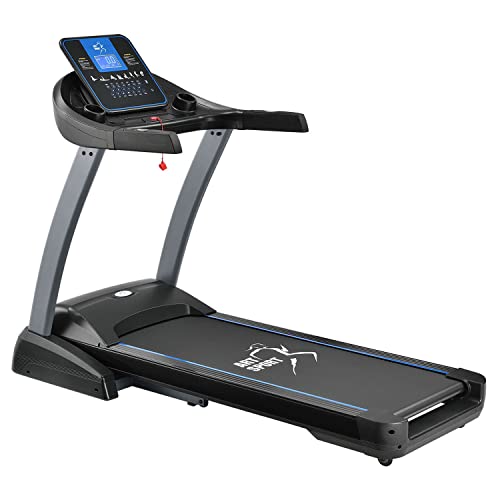 ArtSport Laufband Speedrunner 7000 klappbar mit Kinomap-Funktion, Lauffläche: 141 x 52 cm, bis 22 km/h, 22 Steigungsstufen & LCD Display, bis 150 kg