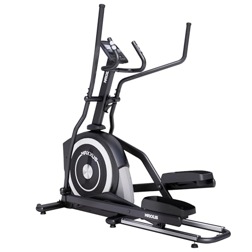 MAXXUS Crosstrainer CX 5.1 - Für Zuhause, Kompatibel mit App, Leise, mit Bluetooth, Magnetbremse, Programmen, 26 Schwungmasse - Ellipsentrainer, Elliptischer Heimtrainer, Cardio Trainingsgerät