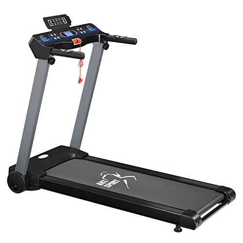 ArtSport Laufband Speedrunner 2500 klappbar - 12 km/h & 12 Programme, LCD Display — Heimtrainer elektrisch 100 kg belastbar - Fitnessgerät 500 Watt