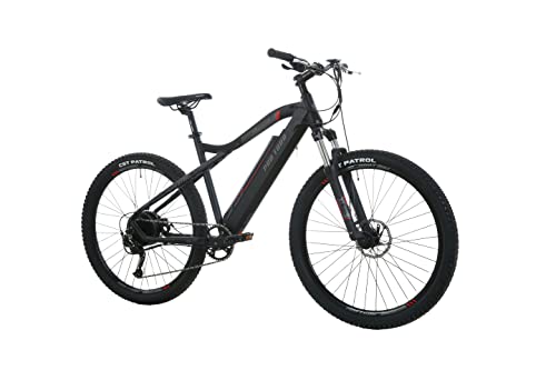 ProTour E-Bike für Herren Damen, Elektrofahrrad Pedelec E-Mountainbike M920, 29 Zoll, 250W Heckmotor, 36V/13Ah Akku, 9-Gang Shimano Kettenschaltung, 25 km/h Reichweite 50-93 km, Aluminium leicht