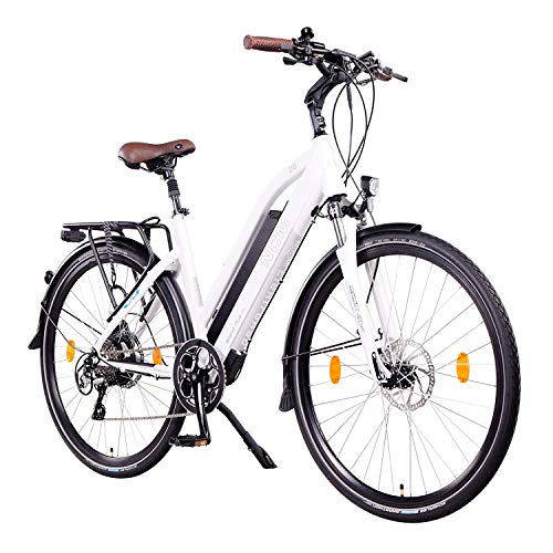 NCM Milano Plus, 26-28" Zoll, E-Bike, E-Trekking, Urbanbike, 250W Motor, 48V 16Ah 768Wh Akku, 25 km/h bis zu 150 km, Hydraulische Scheibenbremsen, Shimano 8 Gang, Damen und Herren, mehrere Farben