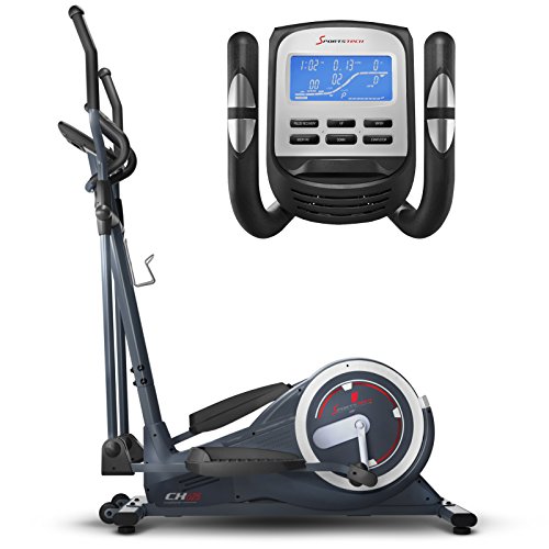 Sportstech Cyclette ellittica CX670 Quick-Fold-System, Massa volanica 21 kg, Smartphone App, Bluetooth e cardiofrequenzimetro Compatibile, 12 programmi di Allenamento, HRC e Porta Tablet (CX650)