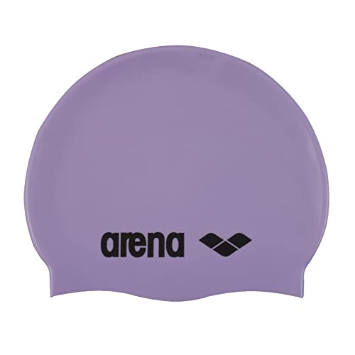 Arena Schwimmhaube aus Silikon, klassisch, Classic Silicone, Parma/Black