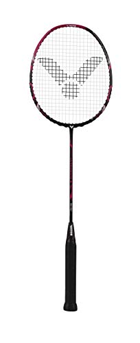 VICTOR Badmintonschläger Ultramate 8,Damenschläger, pink schwarz, 087/0/9, schwarz/magenta, 68 cm