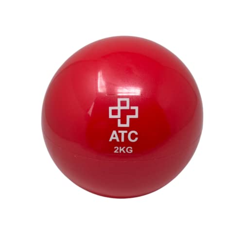 ATC Handels GmbH Gewichtsball Soft einzeln in verschiedenen Gewichten mit Sand gefüllt für Yoga, Pilates, Reha und Fitness - Toningball, Heavy Ball 2,0 kg