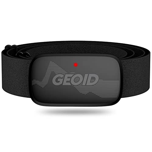 GEOID HS500 Herzfrequenzmesser, Brustgurt, Herzfrequenzmesser, Bluetooth 4.2/Ant+, IP67, wasserdicht, Herzfrequenzsensor