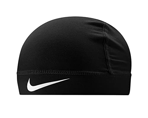 Nike Dri-Fit Skull Cap (schwarz/weiß), schwarz, large