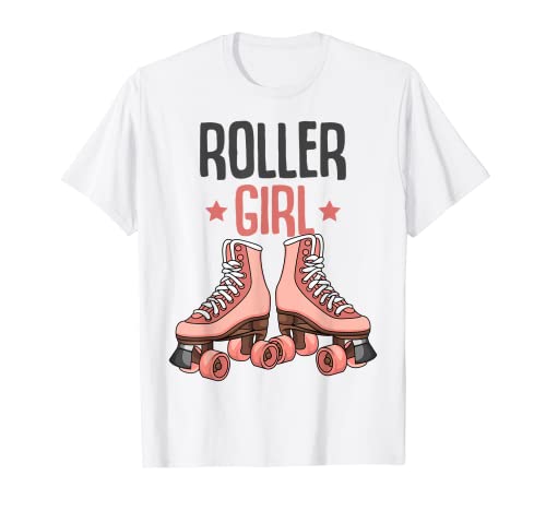 Rollschuhe Roller Girl Roller Skates Rollschuh Mädchen T-Shirt