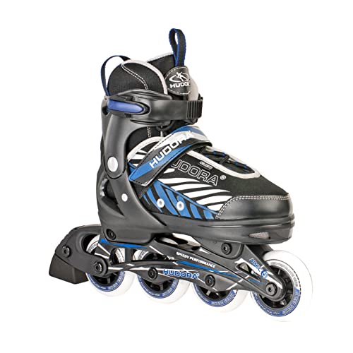 HUDORA Inliner Leon - Inliner für Kinder / Jugendliche / Erwachsene - Verschiedene Größen - Rollschuhe Herren - Inline Skates Größenverstellbar