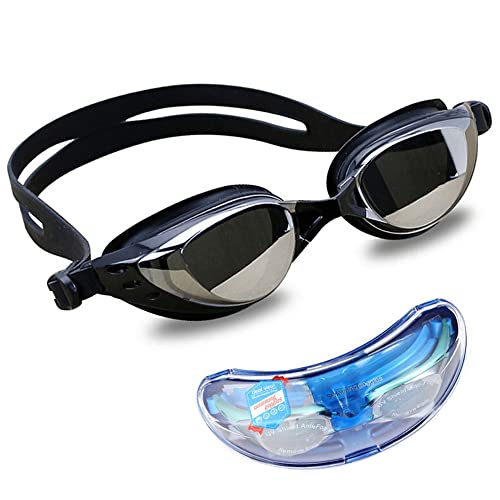Schwimmbrille HD UV-Schutz Erwachsene Männer Frauen Schwimmen Brille Anti-Fog A+ 