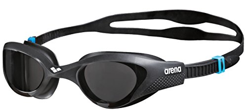 arena The One Anti-Fog Schwimmbrille Unisex für Erwachsene, Schwimmbrille mit Breiten Gläsern, UV-Schutz, Selbstjustierender Nasensteg, Orbit-Proof Dichtungen