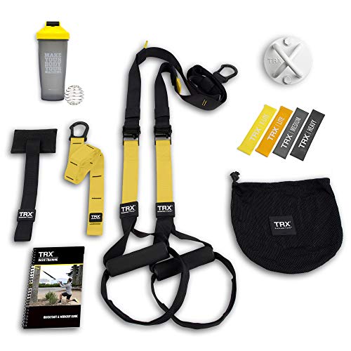 TRX All-in-One Bundle - Schlingentrainer-Set - extrem vielseitiges Fitnesssystem für zuhause - mit Zugang Training Club